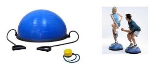 power balance ball is an inflatable dome with exercise power cords on 