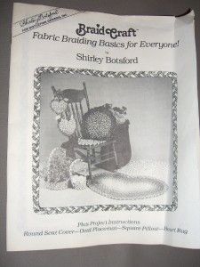 You are bidding on a new in box Shirley Botsford Braid Craft complete 
