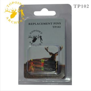 Replacement Bow Sight Pin Brass 0 029 Fiber 3 16 Slotted Sights 