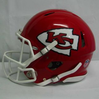 Dwayne Bowe Kansas City Chiefs Game Worn Helmet thru 10 2 11 vs 