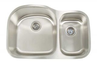 stainless steel undermount double bowl sink model ar3220 d8 7