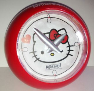 sanrio♥hello Kitty♥japan Only ♥rare♥red ROUND1 Bowling Ball 
