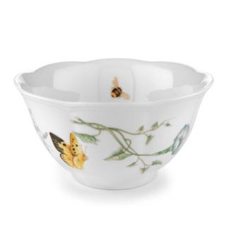 features set of 4 butterfly meadow rice bowls 16 ounce capacity 5 1 2 