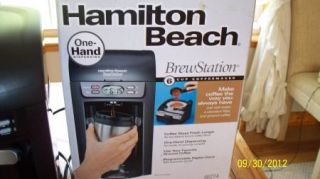 Hamilton Beach Programmable Brew Station Coffee Maker Wonderful 
