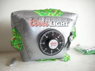  Coors Light Inflatable Beer Safe Blow Up Brand New