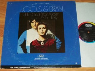 JOOLS & BRIAN s/t LP 60s jazz psych rock JUIE DRISCOLL Brian Auger 