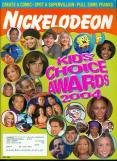 2004 Nickelodeon Magazine Kids Choice Awards April
