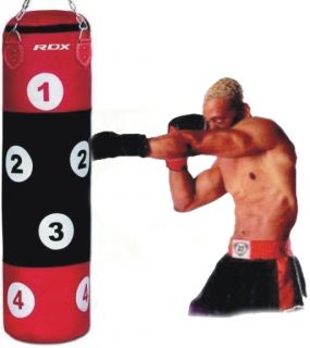 5ft Filled Box Punching Bag Boxing Gloves Punch 22K XXL