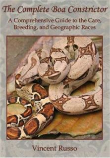 NEW book The Complete Boa Constrictor Care Breeding Hardcover