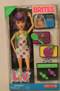 Liv Brites Doll Katie with Purple Hair Accessories Target Exclusive 