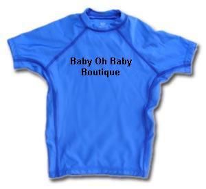 Infant Boys Rash Guard Shirts Size 3 6 MO