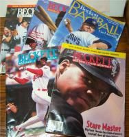 LOT OF 5 BECKETT BASEBALL MONTHLY ISSUE MAGAZINES SPORTS #8219