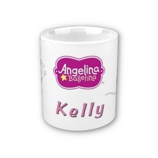 Angelina Ballerina   Personalised UNBREAKABLE PLASTIC mug / cup
