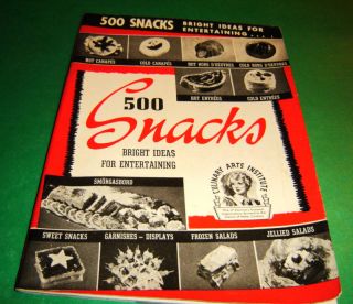 1940 500 Snacks Bright Ideas for Entertaining No 1