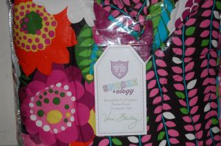 Vera Bradley VA VA Bloom Full Queen Comforter Set Bedding Quilt Thow 