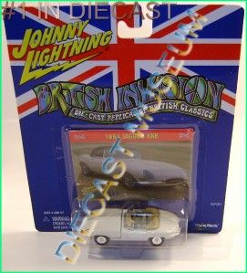 1961 61 Jaguar XKE British Invasion JL Johnny Lightning Diecast RARE 