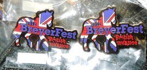 Breyerfest 2012 Collector Pin British Invasion NEW FREE SHIP USA