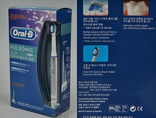 Braun Oral B Pulsonic S15 Slim Sonic Electric Toothbrush (KR version 