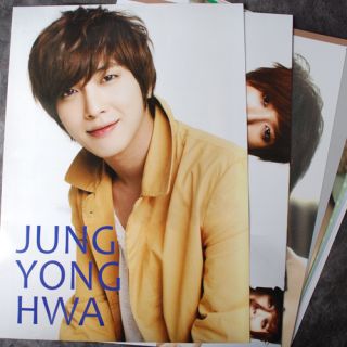   POP CNBLUE JUNG YONG HWA 12 Posters Collection Bromide NEW 2012 12PCS