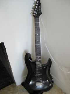 Brawley Black Eectric Guitar Custom Carved Custom Design