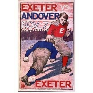 Exeter Andover Football Posters Prints Bristow Adams