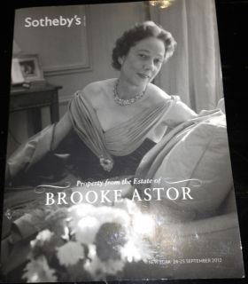   York Property from The Estate of Brooke Astor 24 25 Sep 2012