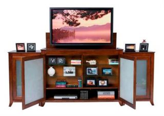Brookside TV Lift Cabinet for TVs Up to 55 with Sides