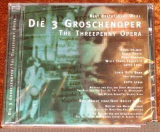CD The Threepenny Opera Bertold Brecht Kurt Weill New