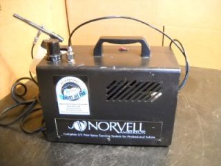 norvell ambersun smart jet pro spray tan system