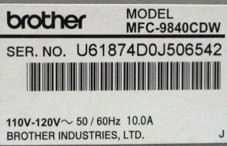   brother mfc 9840cdw all in one laser color printers 2400 x 600 dpi