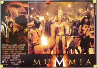 CK48 The Mummy Brendan Fraser 8 Great Orig Poster Italy