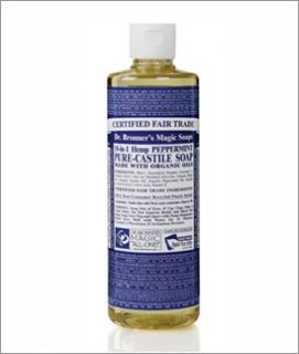 Castile Liquid Soap Peppermint by Dr. Bronners 16 oz Liquid