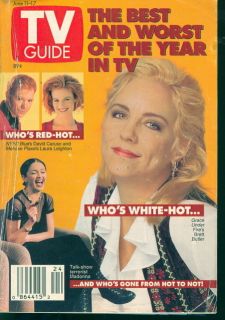 1994 TV Guide Brett Butler Madonna Caruso Leighton