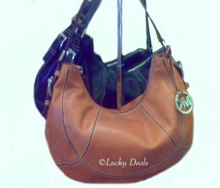 Michael Kors Brookville Large Leather Hobo Handbag Lugg