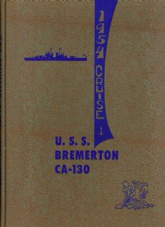 USS BREMERTON CA 130 10th ANNIVERSARY DEPLOYMENT CRUISE BOOK YEAR BOOK 
