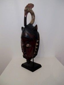 African Art fine Yaure Mask/ Yohouré lvory Coast 1$ 