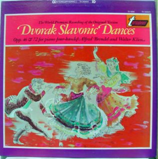 brendel klein dvorak slavonic dances label turnabout records format 33 