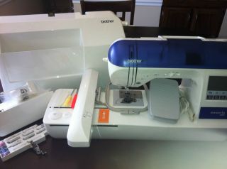Brother Innovis NV1000 Sewing Embroidery Machine Excellent Rarely Used 