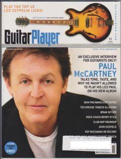   Magazine November 2005 Paul McCartney Brian Setzer Zeppelin