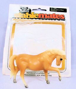 RARE Breyer G1 Stablemate Quarter Horse Mare Palomino VG SM QH w Card 