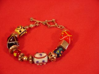 Silpada B0871 Bracelet Sterling Glass Beads Retired