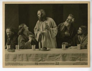 Oberhammergau Passion Play 1922 F Bruckmann Rotogravure
