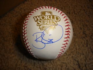 Brian Wilson 2010 World Series Autographed Signed Baseball
