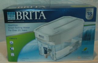 BRITA ULTRAMAX 18 Cup DISPENSER Water Filtration System Filter 