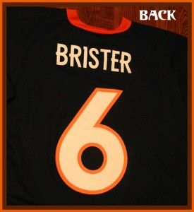 Denver Broncos Bubby Brister Logo Athletic Jersey XL