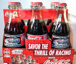 Pack Bristol Motor Speedway Racing Coke Bottles