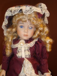 Collectable Memories   Porcelain Doll   Brittany