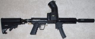BT Delta Elite Electronic Paintball Gun Package w Upgrades LN