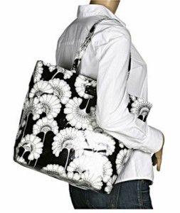 KATE SPADE Florence Broadhurst Tote/Shopper Floral Black/White