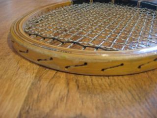 Lloyd Budge MacGregor Wooden Vintage Tennis Racquet 4 5 8 Very Good 